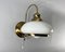 Wandlampe aus Metall & Glas von Shunda Lighting, 1980er 2