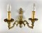 Vintage Gilt Bronze Wall Lamp, Image 3