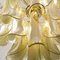 Lámpara de suspensión Petal de cristal de Murano, Italia, años 90, Imagen 10