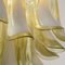 Lámpara de suspensión Petal de cristal de Murano, Italia, años 90, Imagen 12