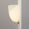 Vintage Wall Lights in White Murano Glass, Italy, 1970s, Set of 2 5