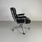 Time-Life Lobby Chair in Black Leather by Charles Eames Herman Miller, 1960s 2