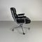 Time-Life Lobby Chair in Black Leather by Charles Eames Herman Miller, 1960s, Image 2