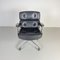 Time-Life Lobby Chair aus schwarzem Leder von Charles Eames Herman Miller, 1960er 5