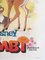 Poster del film Bambi Grande Film di Disney, anni '70, Immagine 6