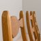 Danish Oak High Razor Dining Chairs by H. Kjærnulf, 1960s, Set of 5, Image 16