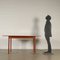 Stained Beech & Mahogany Veneer Dining Table, 1960s, Image 2