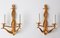 Gilded Maritime Anchor Lamps, 1960s, Set of 2, Image 1