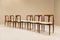 Juliane Chairs in Rosewood by Johannes Andersen from Uldum Møbelfabrik, Denmark, 1965, Set of 6 2