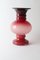 Space Age Bubble Vase in Red Opal 4