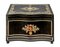 Antique French Boulle Napoleon III Liqueur Cave Box, 1800s 1