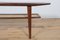 Mid-Century Danish Rosewood & Rattan Coffee Table, 1960s, Image 10