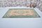 Vintage Natural Orange & Green Turkey Rug 1