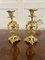 Antique French Victorian Ornate Gilded Candlesticks, 1860, Set of 2 2