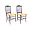 Vintage Chiavari Stühle mit Ledersitzen, 1950, 2er Set 14
