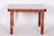 Small Czech Art Deco Table in Walnut from Thonet, 1930s, Image 7