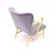 Swedish Modern Curved Easy Chair, 1940s, Image 7