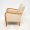 Swedish Art Deco Satin Birch Armchairs, 1930, Set of 2, Image 6