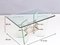 Rectangular Glass Coffee Table in the style of Pietro Chiesa for Fontana Arte, Italy 11