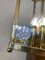 Large Neoclassical Style Lantern in Brass and Glass 4