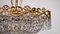 Brass & Lead Crystal Chandelier from Schröder and Co., 1960s, Image 5