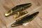 Mid-Century Italian Handles in Brass, 1950s, Set of 2 3