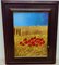 Poppies and Wheat, Oil on Copper, 20th Century, Framed 4