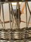 Lampada da tavolo Art Deco in vimini e fungo, anni '30, Immagine 18