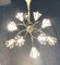 Austrian Flower Chandelier by Emil Stejnar for Rupert Nikoll, Vienna, Austria, 1950s 5