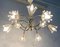 Austrian Flower Chandelier by Emil Stejnar for Rupert Nikoll, Vienna, Austria, 1950s, Image 24