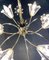 Lampadario floreale di Emil Stejnar per Rupert Nikoll, Austria, anni '50, Immagine 3