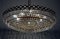 Brass & Lead Crystal Chandelier from Preico, 1970s, Image 10