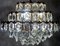 Brass & Lead Crystal Chandelier from Schröder and Co., 1960s 10