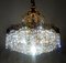 Brass & Lead Crystal Chandelier from Schröder and Co., 1960s, Image 9