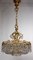 Brass & Lead Crystal Chandelier from Schröder and Co., 1960s 15