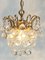 Brass & Lead Crystal Chandelier from Schröder and Co., 1970s 9