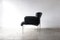 Girsberger Euro Chair in Black Leather by Hans Eichenberger 2