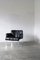 Girsberger Euro Chair aus schwarzem Leder von Hans Eichenberger 4