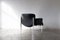Girsberger Euro Chair aus schwarzem Leder von Hans Eichenberger 3