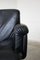 Girsberger Euro Chair in Black Leather by Hans Eichenberger 6