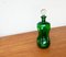 Vintage Danish Green Glass Kluk Kluk Bottle from Holmegaard, 1970s 3