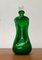 Vintage Danish Green Glass Kluk Kluk Bottle from Holmegaard, 1970s, Image 1