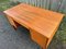 Mid-Century Danish Teak Desk with Drawers and Key, 1960s, Image 3