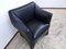 Black Leather Armchair by Mario Bellini for Cassina 8