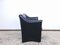 Black Leather Armchair by Mario Bellini for Cassina 11