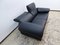 Dark Blue Leather Sofa from de Sede 2