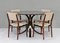 T69 Dining Set attributed to Osvaldo Borsani & Eugenio Gerli for Tecno, Italy, 1960s, Set of 7 6