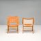 AX 6060 Chairs attributed to Peter Hvidt & Molgaard-Nielsen for Fritz Hansen, 1950s, Set of 2 3