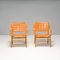 AX 6060 Chairs attributed to Peter Hvidt & Molgaard-Nielsen for Fritz Hansen, 1950s, Set of 2 2