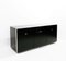 Mid-Century Modern Black and Chrome Sideboard, 1970s 2